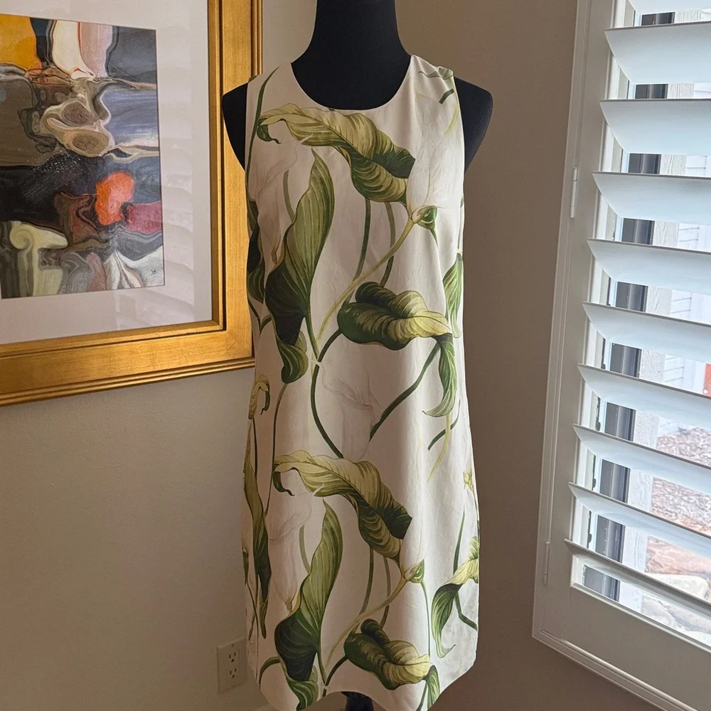 tommy bahama silk dress Fuji Tidal Bloom 3/4-Sleeve Silk Dress